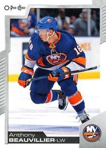 #389 Anthony Beauvillier - New York Islanders - 2020-21 O-Pee-Chee Hockey