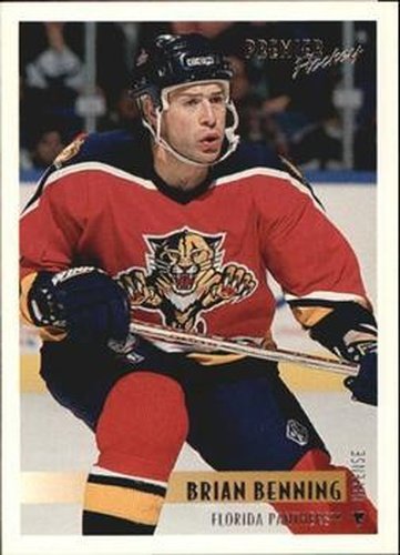 #389 Brian Benning - Florida Panthers - 1994-95 Topps Premier Hockey