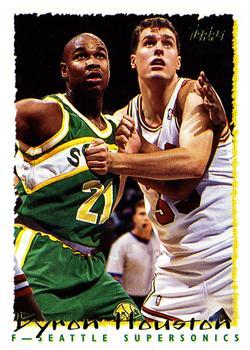 #389 Byron Houston - Seattle SuperSonics - 1994-95 Topps Basketball