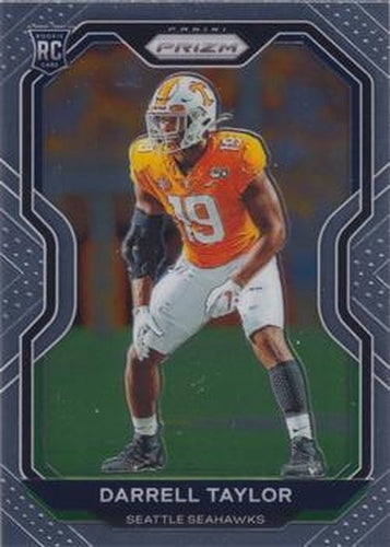#389 Darrell Taylor - Seattle Seahawks - 2020 Panini Prizm Football