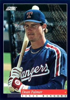 #389 Dean Palmer - Texas Rangers -1994 Score Baseball
