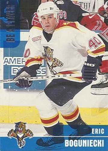 #389 Eric Boguniecki - Florida Panthers - 1999-00 Be a Player Memorabilia Hockey