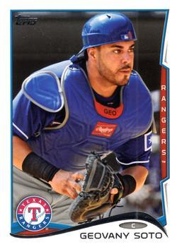 #389 Geovany Soto - Texas Rangers - 2014 Topps Baseball