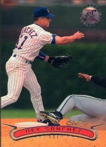 #389 Rey Sanchez - Chicago Cubs - 1996 Stadium Club Baseball