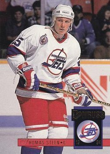 #389 Thomas Steen - Winnipeg Jets - 1993-94 Donruss Hockey