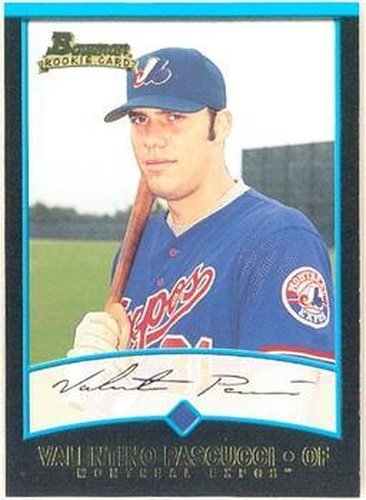 #389 Valentino Pascucci - Montreal Expos - 2001 Bowman Baseball