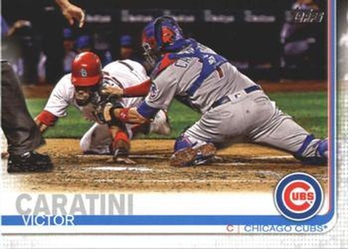 #389 Victor Caratini - Chicago Cubs - 2019 Topps Baseball
