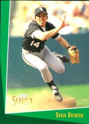 #389 Craig Grebeck - Chicago White Sox - 1993 Select Baseball