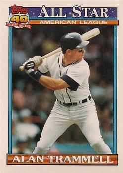 #389 Alan Trammell - Detroit Tigers - 1991 O-Pee-Chee Baseball