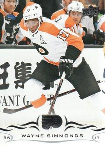 #389 Wayne Simmonds - Philadelphia Flyers - 2018-19 Upper Deck Hockey
