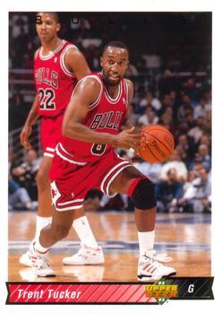 #389 Trent Tucker - Chicago Bulls - 1992-93 Upper Deck Basketball