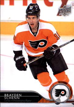 #389 Brayden Schenn - Philadelphia Flyers - 2014-15 Upper Deck Hockey