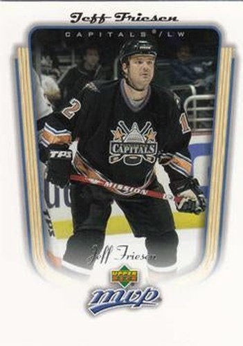 #389 Jeff Friesen - Washington Capitals - 2005-06 Upper Deck MVP Hockey