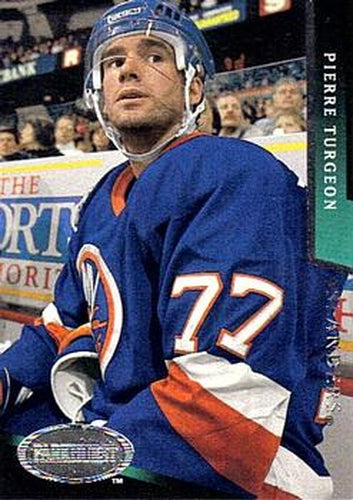 #389 Pierre Turgeon - New York Islanders - 1993-94 Parkhurst Hockey