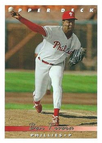 #389 Ben Rivera - Philadelphia Phillies - 1993 Upper Deck Baseball