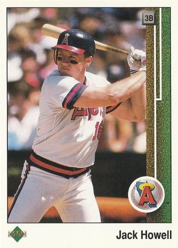 #138 Jack Howell - California Angels - 1989 Upper Deck Baseball