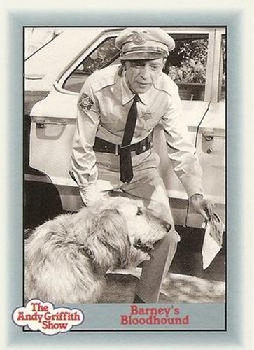#38 Barney's Bloodhound - 1990-91 Pacific The Andy Griffith Show