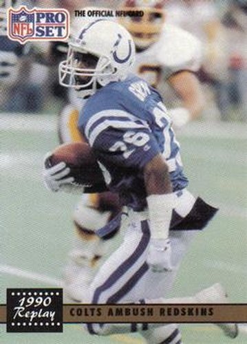 #338 Alan Grant - Indianapolis Colts - 1991 Pro Set Football