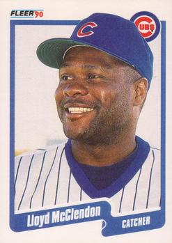#38 Lloyd McClendon - Chicago Cubs - 1990 Fleer USA Baseball