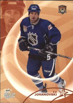 #38 Ed Jovanovski - Vancouver Canucks - 2002-03 Be a Player All-Star Edition Hockey