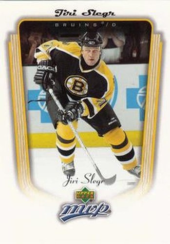 #38 Jiri Slegr - Boston Bruins - 2005-06 Upper Deck MVP Hockey