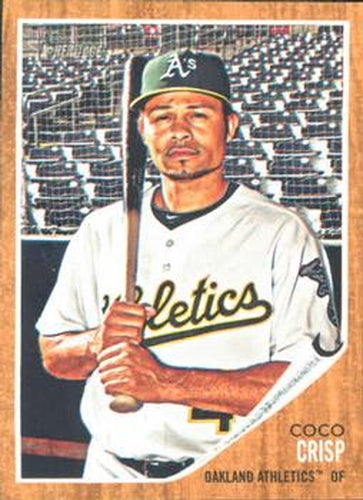 #38 Coco Crisp - Oakland Athletics - 2011 Topps Heritage Baseball