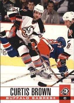#38 Curtis Brown - Buffalo Sabres - 2003-04 Pacific Hockey