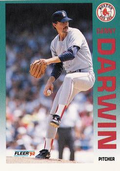 #38 Danny Darwin - Boston Red Sox - 1992 Fleer Baseball