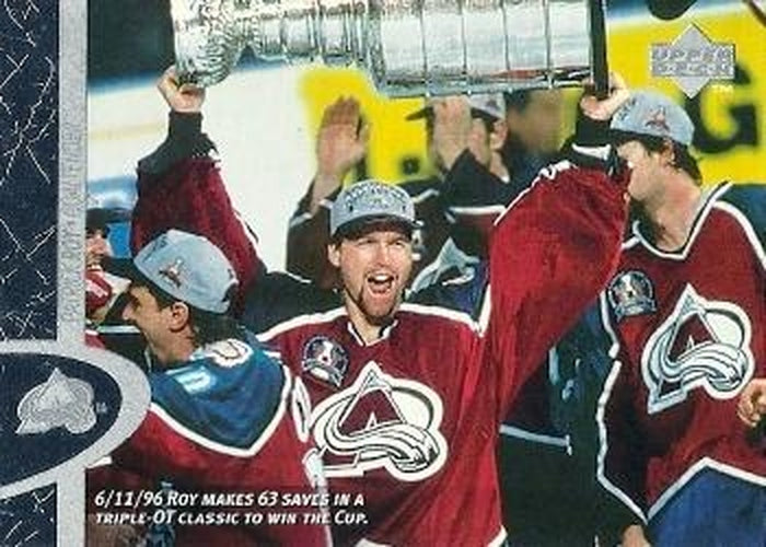 #38 Patrick Roy - Colorado Avalanche - 1996-97 Upper Deck Hockey