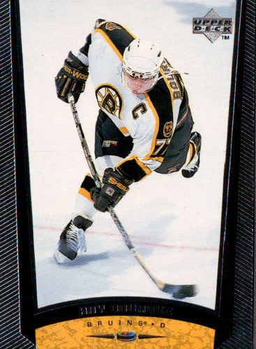 #38 Ray Bourque - Boston Bruins - 1998-99 Upper Deck Hockey