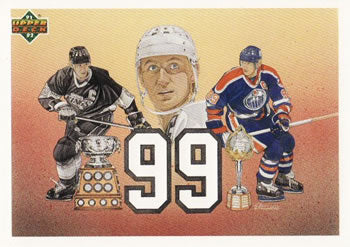 #38 Wayne Gretzky - Los Angeles Kings / Edmonton Oilers - 1991-92 Upper Deck Hockey