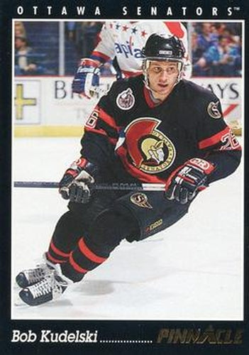 #38 Bob Kudelski - Ottawa Senators - 1993-94 Pinnacle Hockey