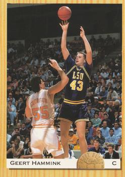 #38 Geert Hammink - LSU Tigers / Orlando Magic - 1993 Classic Draft Picks Basketball