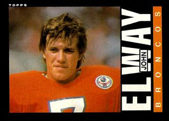 #238 John Elway - Denver Broncos - 1985 Topps Football