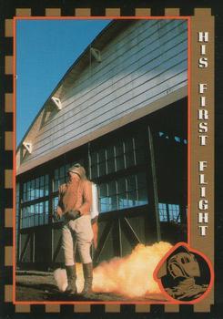 #38 His First Flight - 1991 Topps The Rocketeer