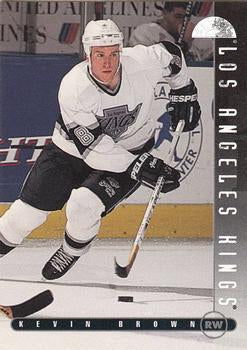 #38 Kevin Brown - Los Angeles Kings - 1995-96 Leaf Hockey