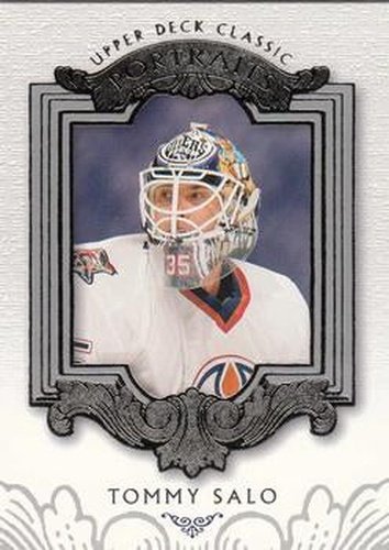 #38 Tommy Salo - Edmonton Oilers - 2003-04 Upper Deck Classic Portraits Hockey