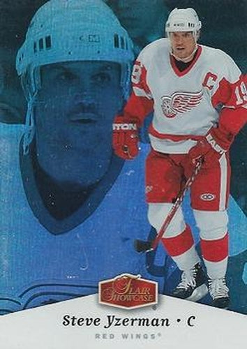 #38 Steve Yzerman - Detroit Red Wings - 2006-07 Flair Showcase Hockey