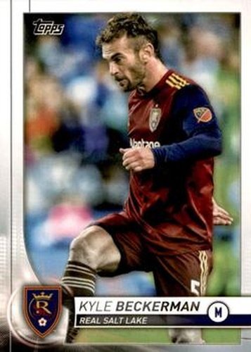#38 Kyle Beckerman - Real Salt Lake - 2020 Topps MLS Soccer