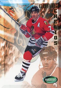 #38 Chris Chelios - Chicago Blackhawks - 1995-96 Parkhurst International Hockey