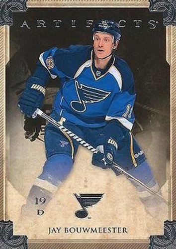 #38 Jay Bouwmeester - St. Louis Blues - 2013-14 Upper Deck Artifacts Hockey