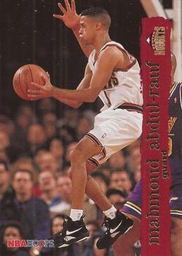 #38 Mahmoud Abdul-Rauf - Denver Nuggets - 1995-96 Hoops Basketball