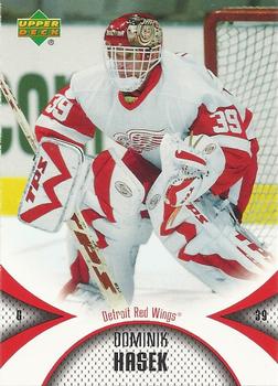 #38 Dominik Hasek - Detroit Red Wings - 2006-07 Upper Deck Mini Jersey Hockey