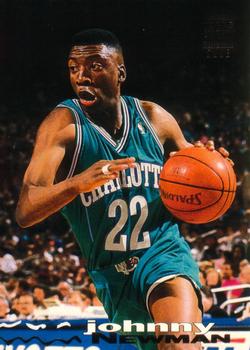 #38 Johnny Newman - Charlotte Hornets - 1993-94 Stadium Club Basketball