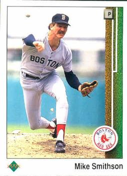 #38 Mike Smithson - Boston Red Sox - 1989 Upper Deck Baseball