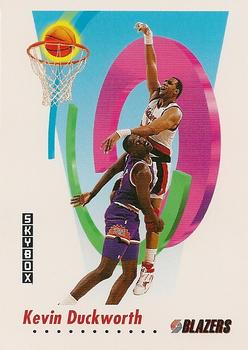 #238 Kevin Duckworth - Portland Trail Blazers - 1991-92 SkyBox Basketball