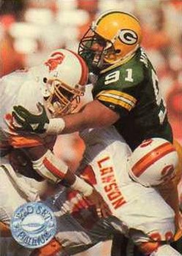 #38 Brian Noble - Green Bay Packers - 1991 Pro Set Platinum Football