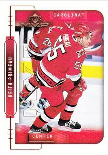 #38 Keith Primeau - Carolina Hurricanes - 1999-00 Upper Deck MVP Hockey