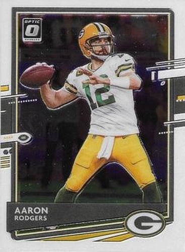#38 Aaron Rodgers - Green Bay Packers - 2020 Donruss Optic Football