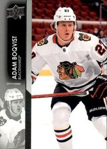 #38 Adam Boqvist - Chicago Blackhawks - 2021-22 Upper Deck Hockey
